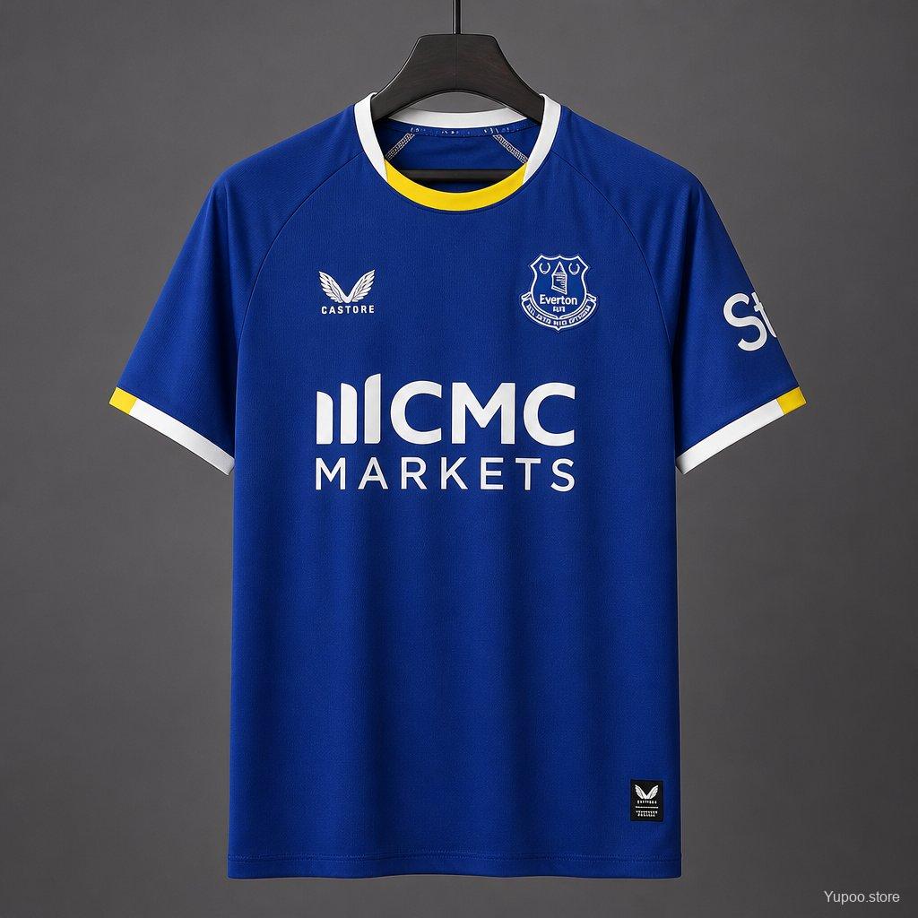 Camiseta Everton 2026/27 Local Manga Corta Versión Fan